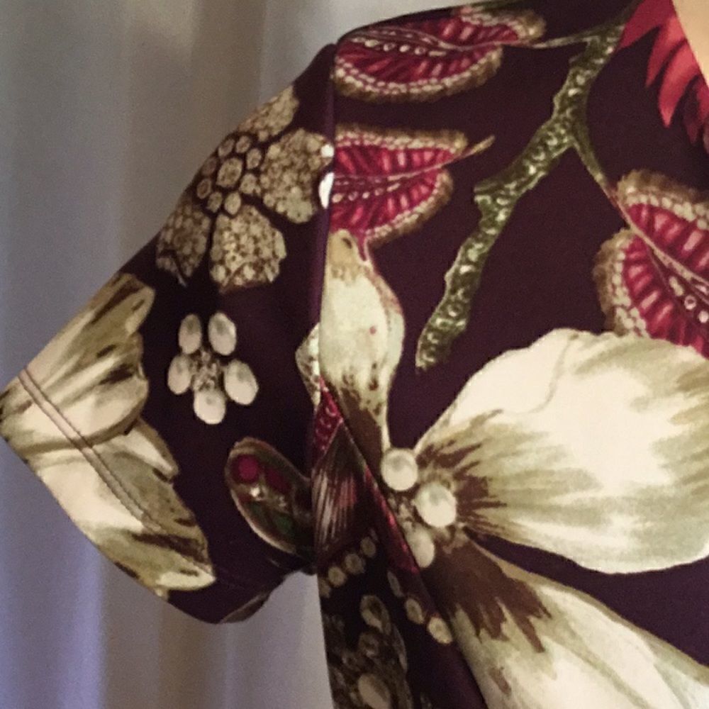 Beautiful fall dress with front zipper, skirt pockets in size 8 by ENFOCUS - Picture 7 of 13